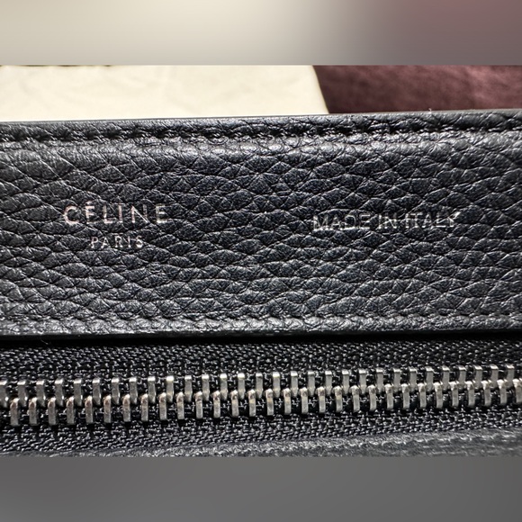 Céline Medium Trapeze Leather & Suede Top Handle Bag - Picture 7 of 8